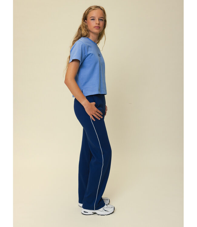 Marineblaue sporty Hose