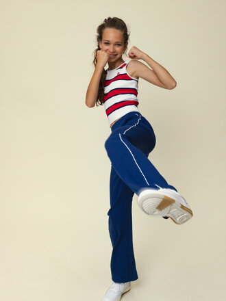 LOOXS 10sixteen Marineblaue sporty Hose