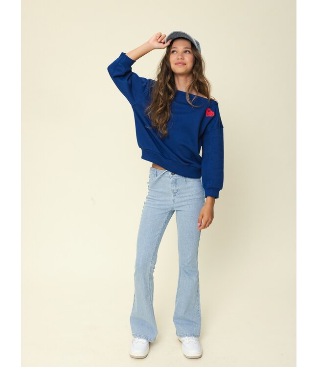 Schlaghose Stretch-Jeans