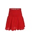 Skort cotton embroderie Red Flower
