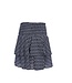 Marineblauer Print-Skort