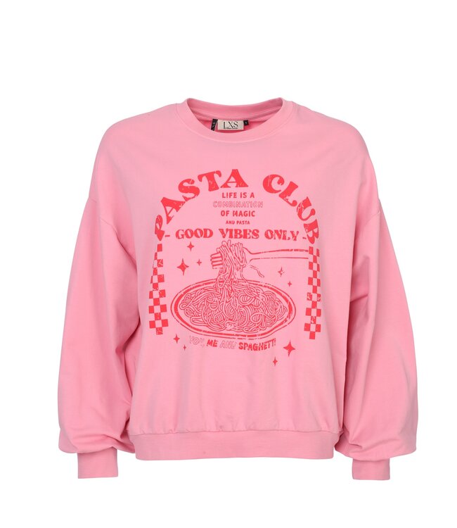 LXS Weichrosa Pullover Pasta Club