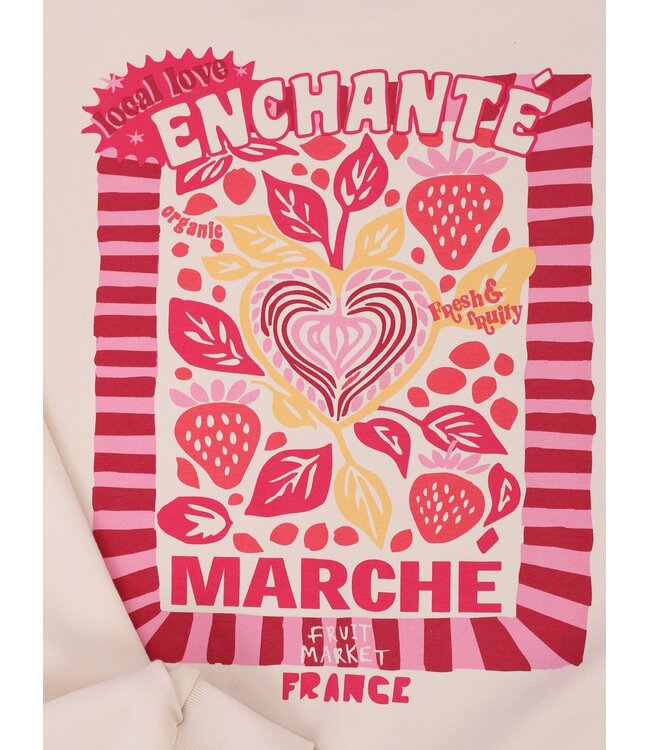 LXS Sweater Creamy backprint