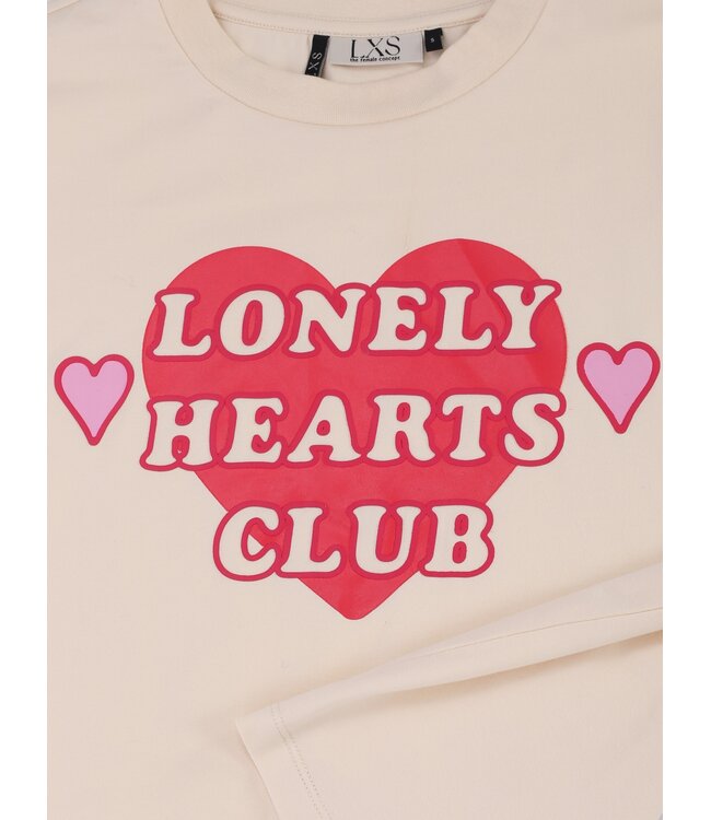 LXS Creamy Heart T-shirt