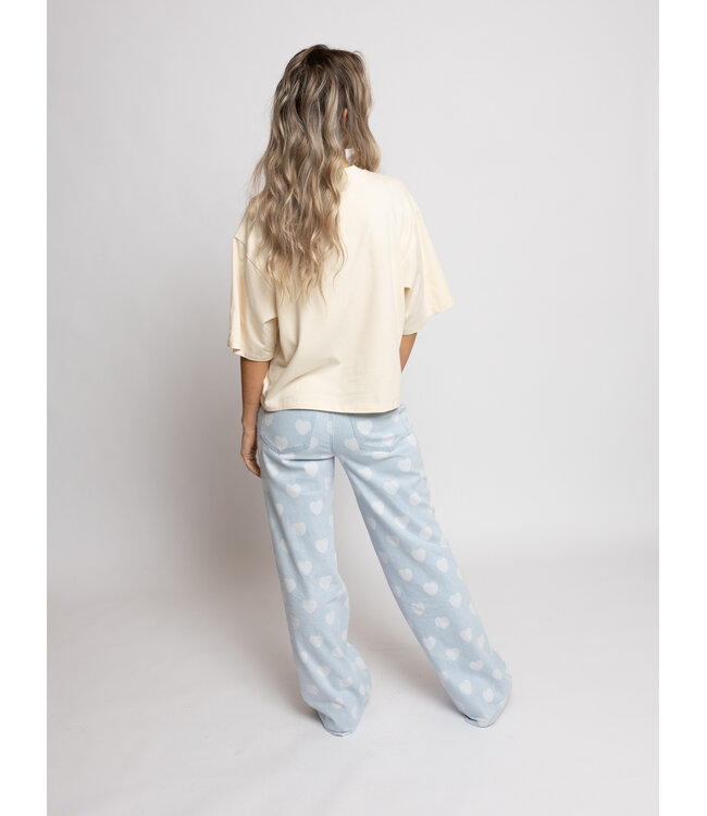 LXS Creamy Heart T-shirt