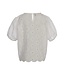 Blouse broderie Anglaise Wit