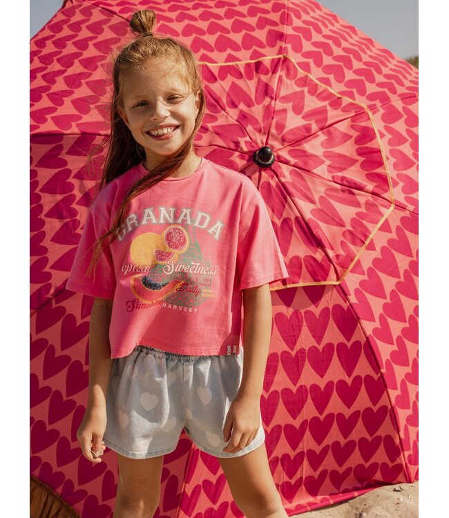 Cropped T-shirt Bubblegum