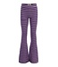 Flared Pants Purple / Lilac Stripe