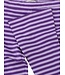 Flared Pants Purple / Lilac Stripe