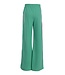Wide leg sweat broekje Fris Groen