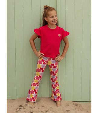 LOOXS Little Flared sweatpants Flower Festival