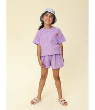 LOOXS Little Shorts Cotton Terry Lilac