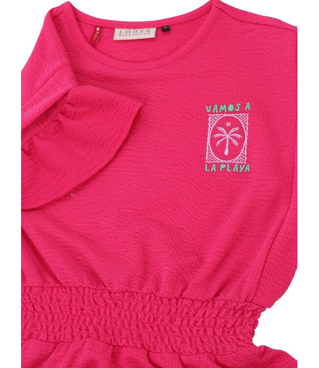 Summer Dress Warm Pink