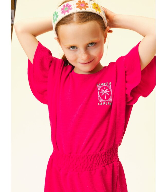 Summer Dress Warm Pink