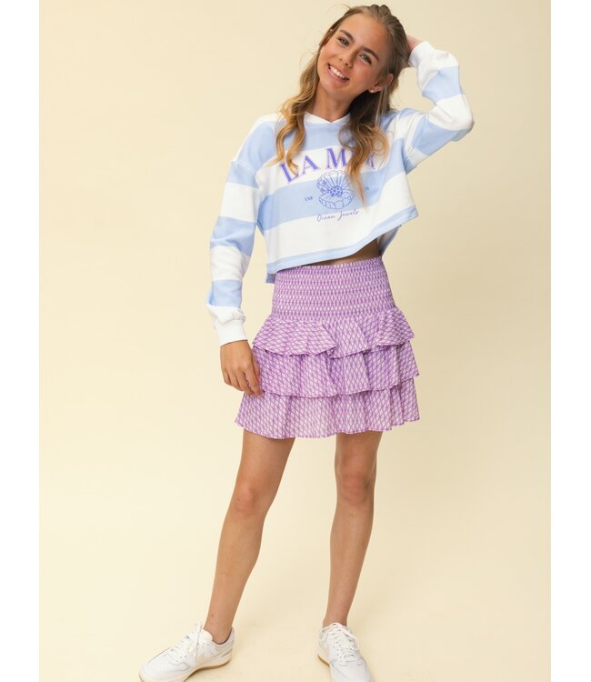 Sweater stripe Blue La Mer