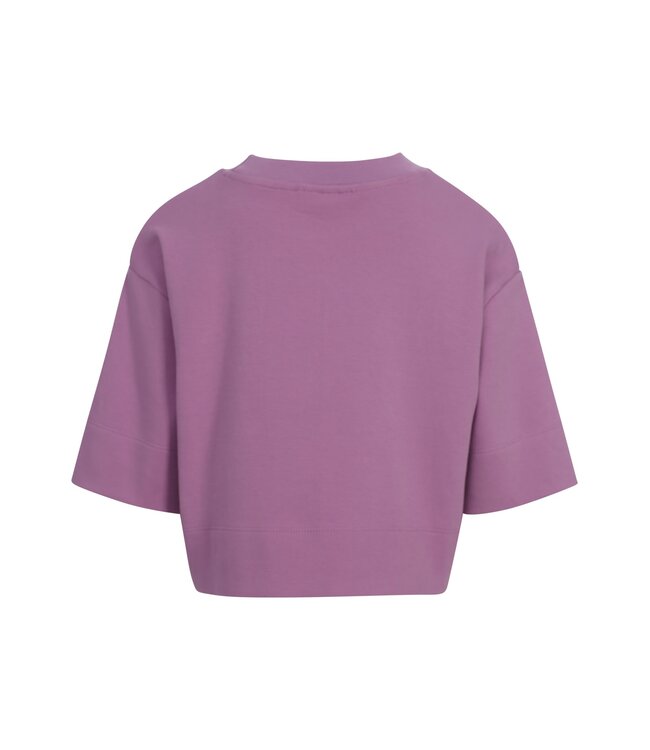 Fliederfarbenes Sweatshirt Heavy Jersey