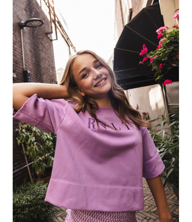 Top Lila Light jersey sweat