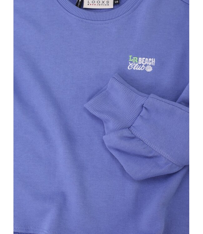 Cropped Sweater Lavendel