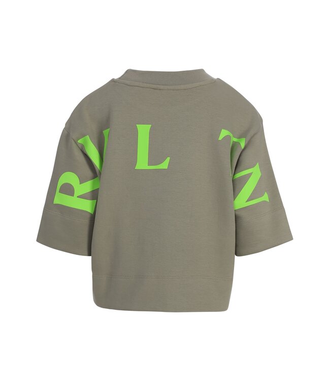Grünes RVLTN Sweatshirt Heavy Jersey
