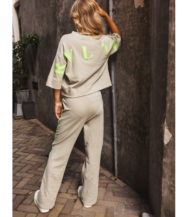 Top groen RVLTN Light jersey sweat