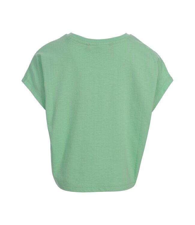 Grünes T-Shirt Baumwoll-Modal