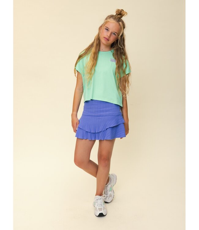 T-shirt Groen Katoen / Modal