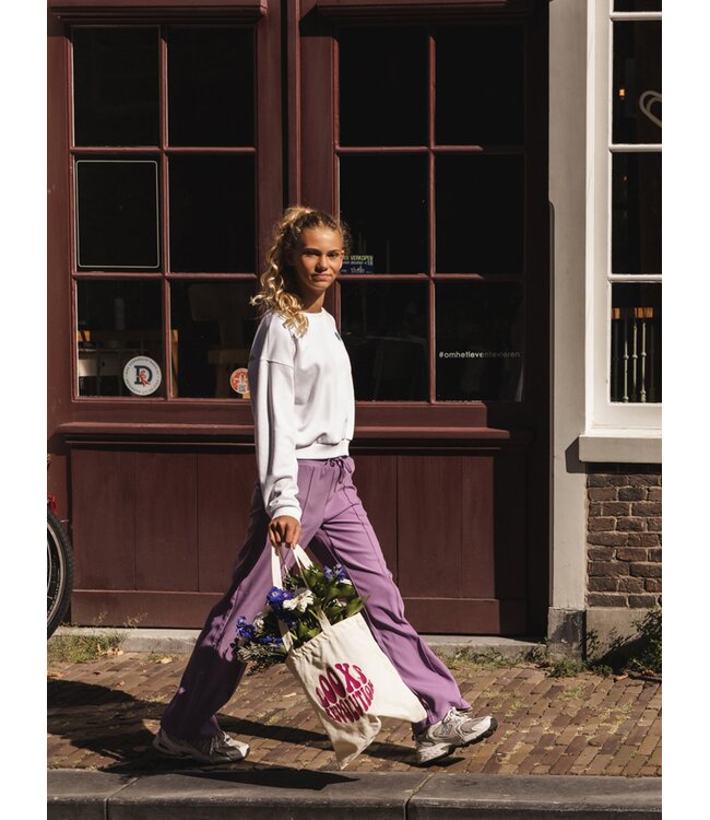 Sportliche Hose Lila