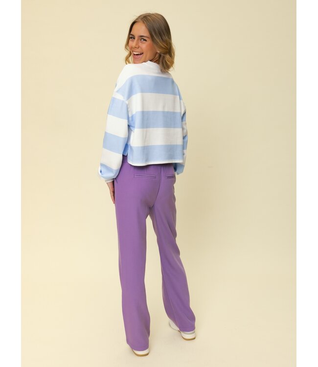 Sporty wide leg Lila