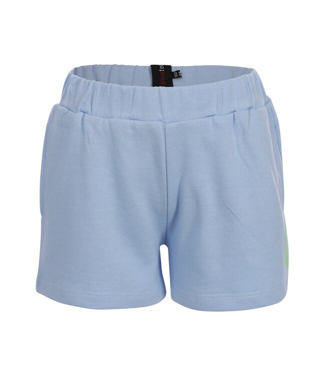 Hellblaue Sweatshorts