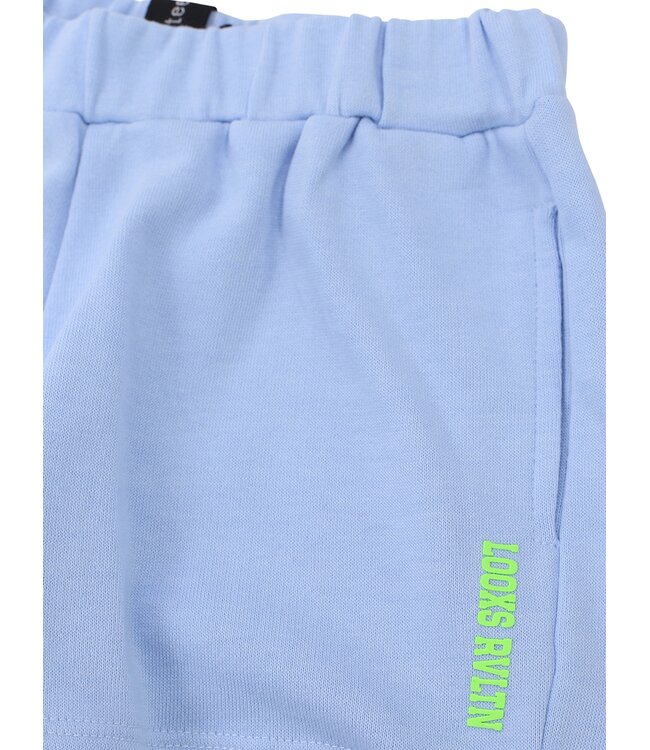 Hellblaue Sweatshorts