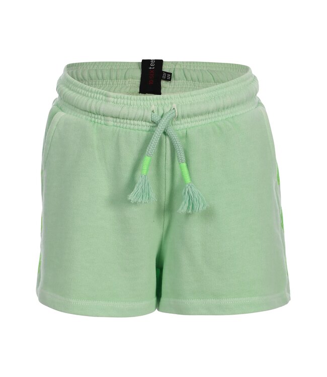 Hellgrüne Sweatshorts