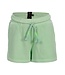 Sweat short washed lime groen