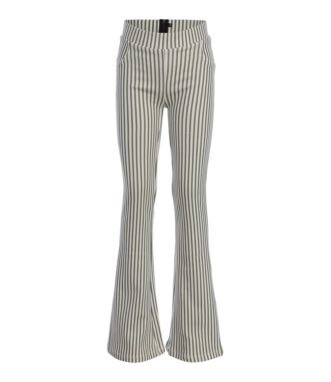 Sweat pants Flared stripe