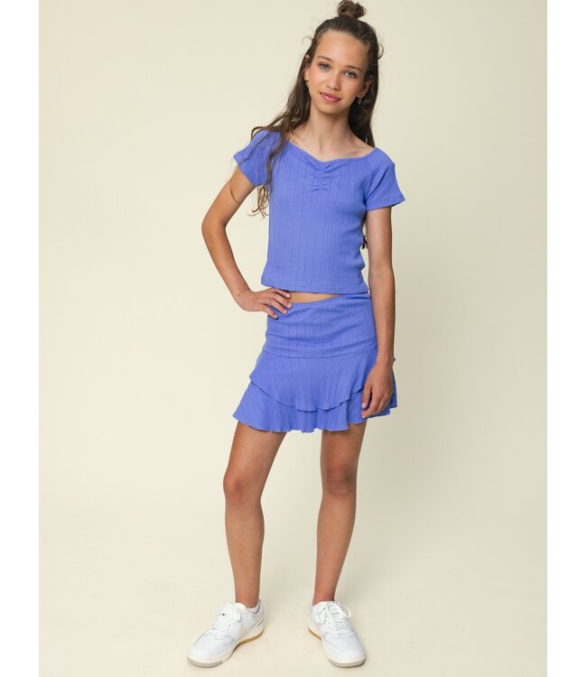 Skort jersey Lavendel