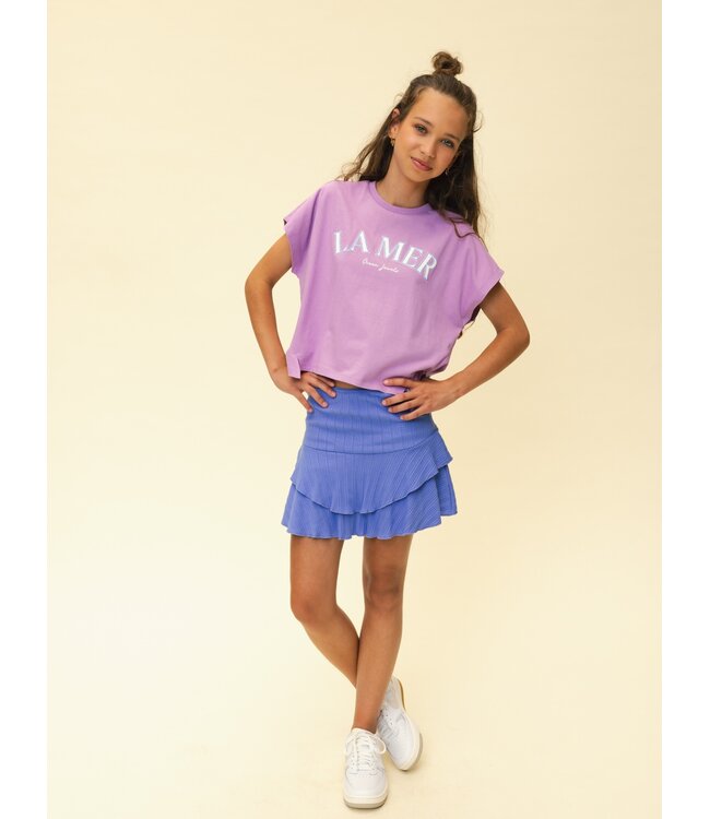 Skort jersey Lavendel