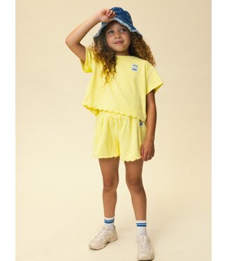 LOOXS Little Frottee-Top Zitrone