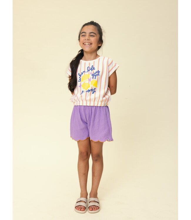 Mouwloze top Summer Stripe