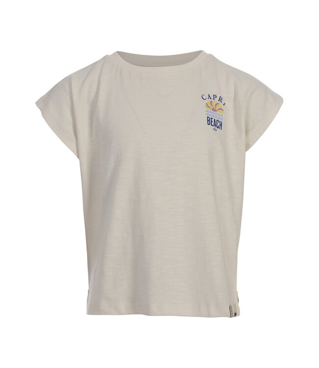 Cropped T-shirt Wit Adriatico