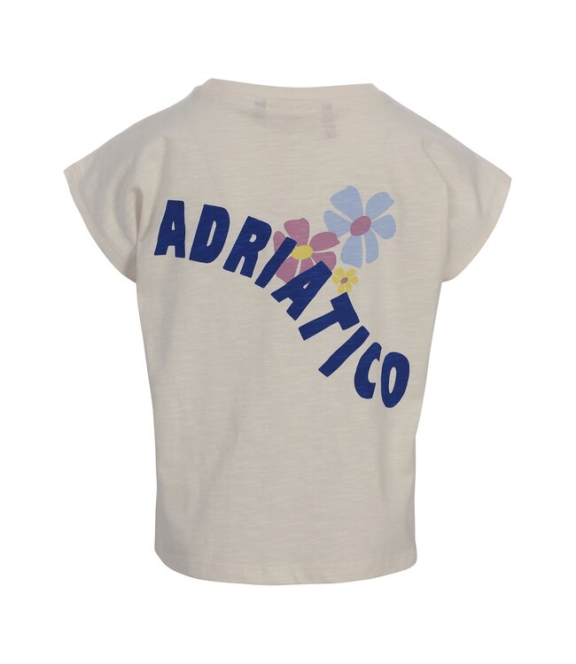 Cropped T-shirt Wit Adriatico