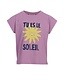 Cropped T-shirt Lila tu es le soleil