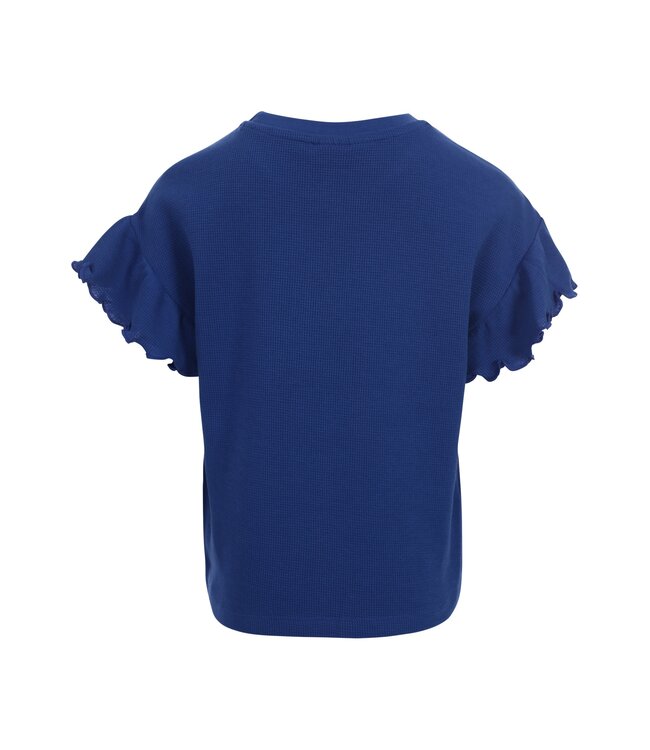 Jersey Waffle T-shirt Cobalt
