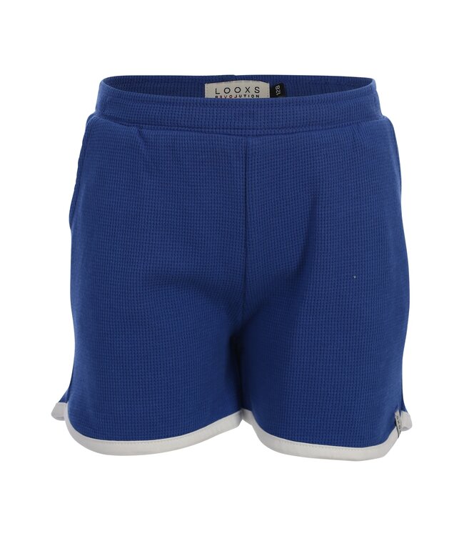Sporty Short Waffle Cobalt