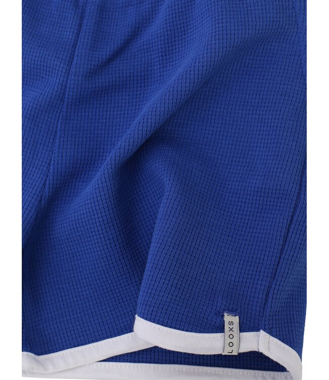 Sporty Short Wafel Kobalt