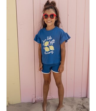 LOOXS Little Sporty Short Waffle Cobalt