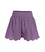 Muslin Cotton Shorts Lilac