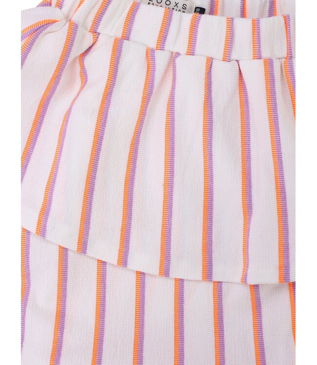 Sommerlicher Jersey Streifenrock