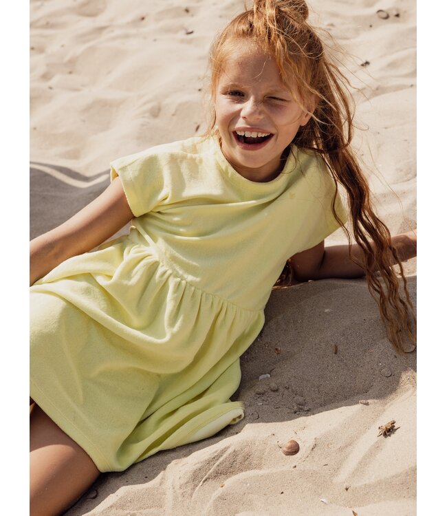 Terrycloth Dress Lemon