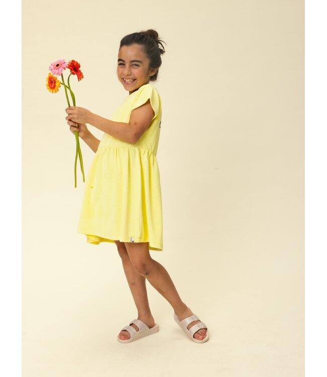Terrycloth Dress Lemon