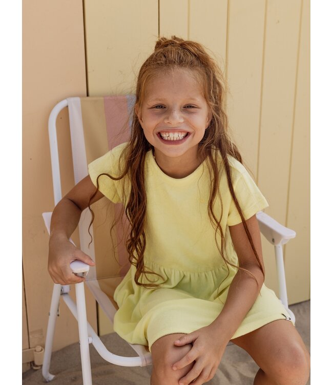 Terrycloth Dress Lemon