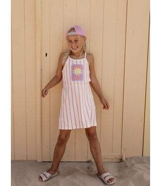LOOXS Little Summer Stripe Spaghetti Strap Dress